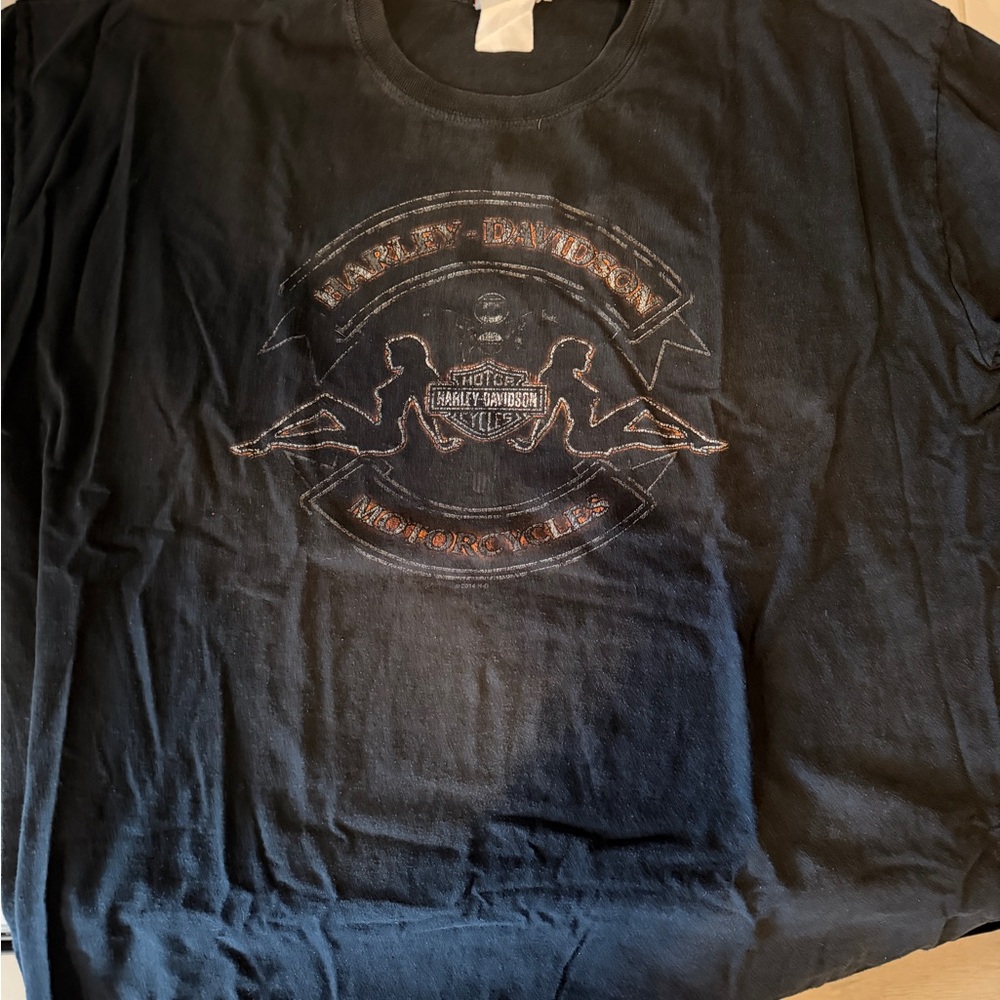 Harley-Davidson Black Tee with Iconic Logo